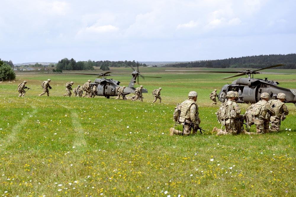 2d Squadron, 2d Cavalry Regiment, Air Movement Training