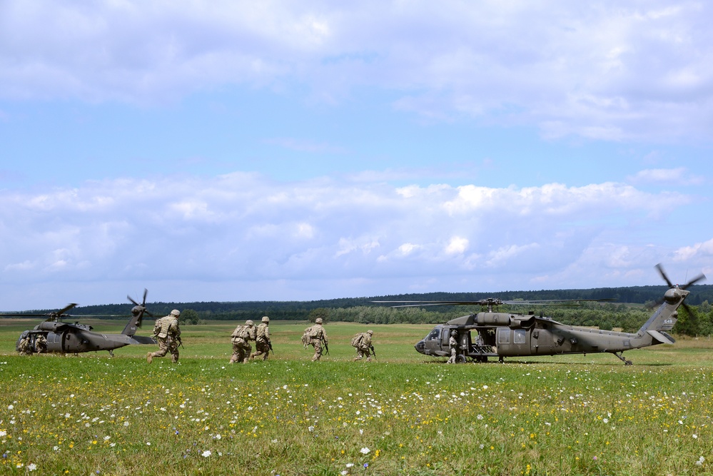 2d Squadron, 2d Cavalry Regiment, Air Movement Training