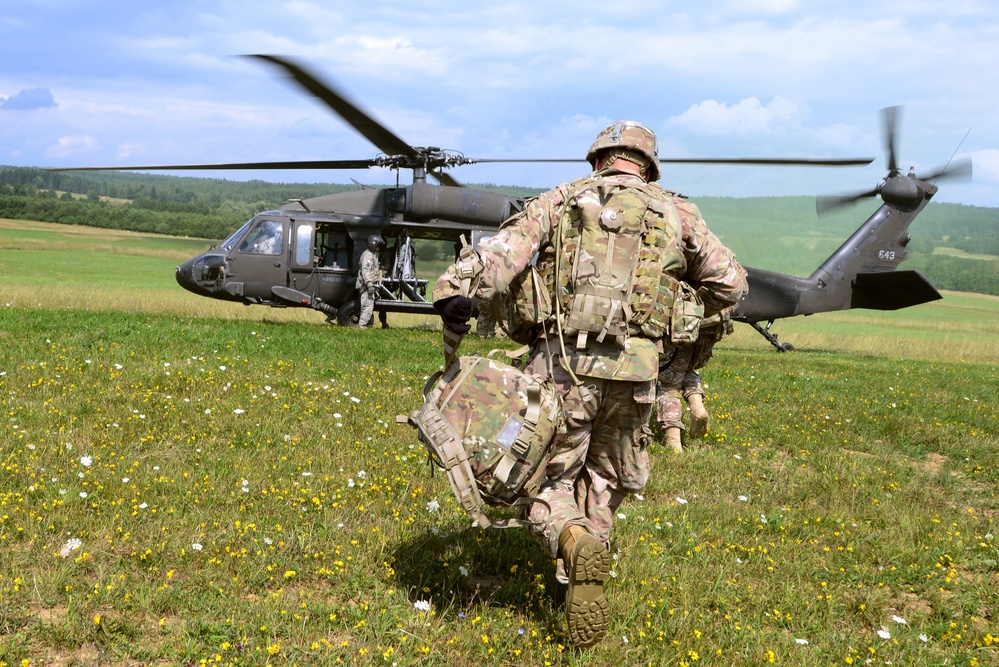 2d Squadron, 2d Cavalry Regiment, Air Movement Training