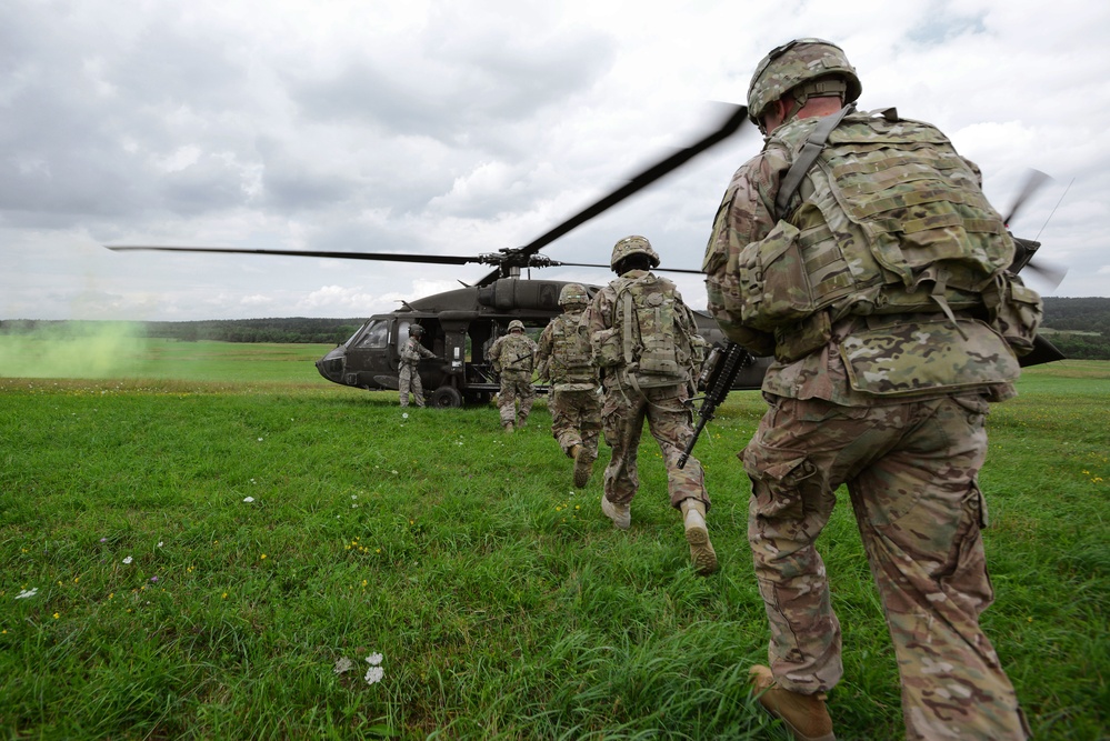 2d Squadron, 2d Cavalry Regiment, Air Movement Training