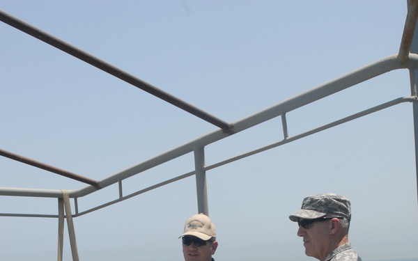 CENTCOM CSM Visits with Soldiers of the 371st SB