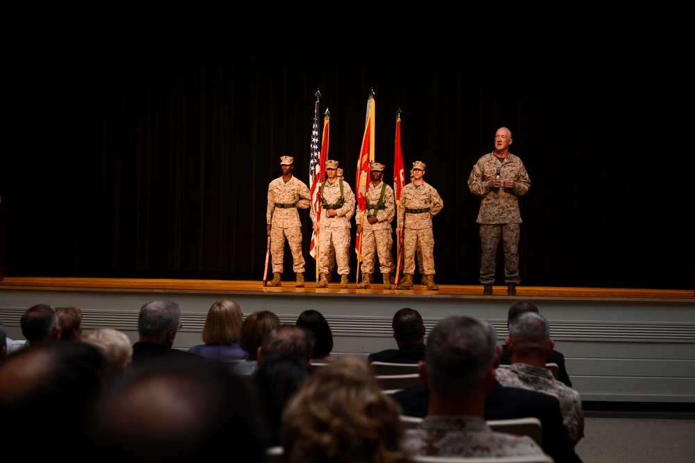 MCCDC Change of Command