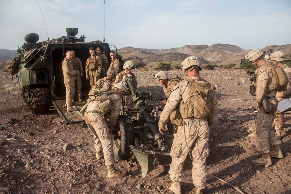 Mechanized artillery integration