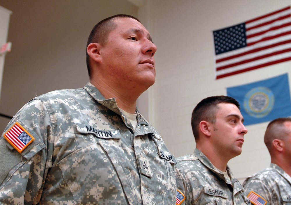 Pierre Guard unit honored at deployment ceremony
