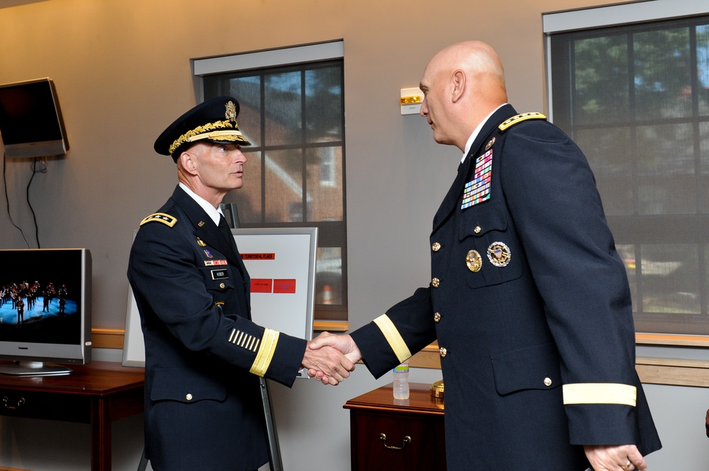 Lt. Gen. Keith Huber retirement ceremony hosted by Gen. Raymond Odierno