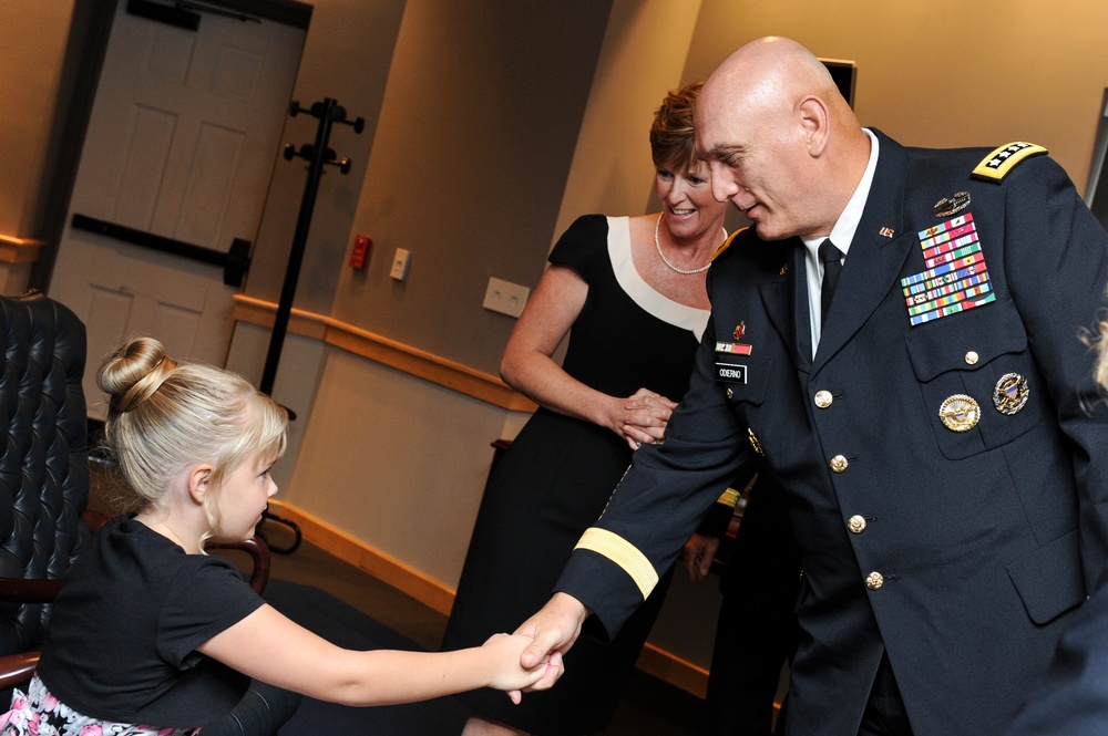 Lt. Gen. Keith Huber retirement ceremony hosted by Gen. Raymond Odierno