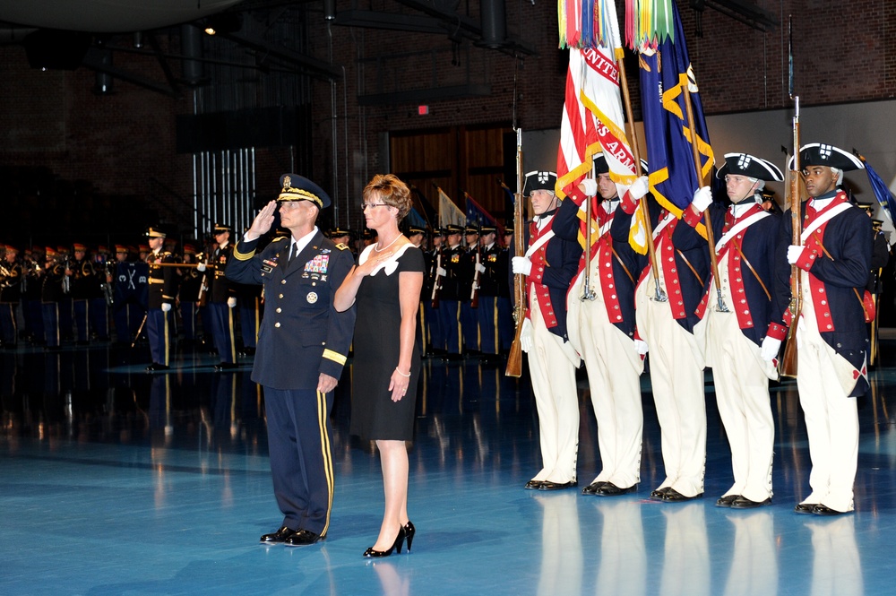 Lt. Gen. Keith Huber retirement ceremony hosted by Gen. Raymond Odierno