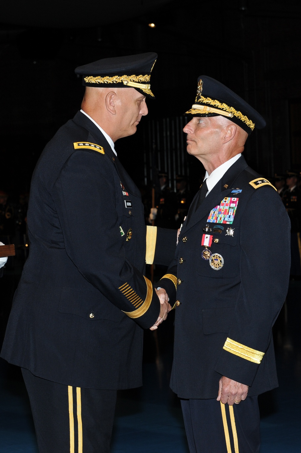 Lt. Gen. Keith Huber retirement ceremony hosted by Gen. Raymond Odierno