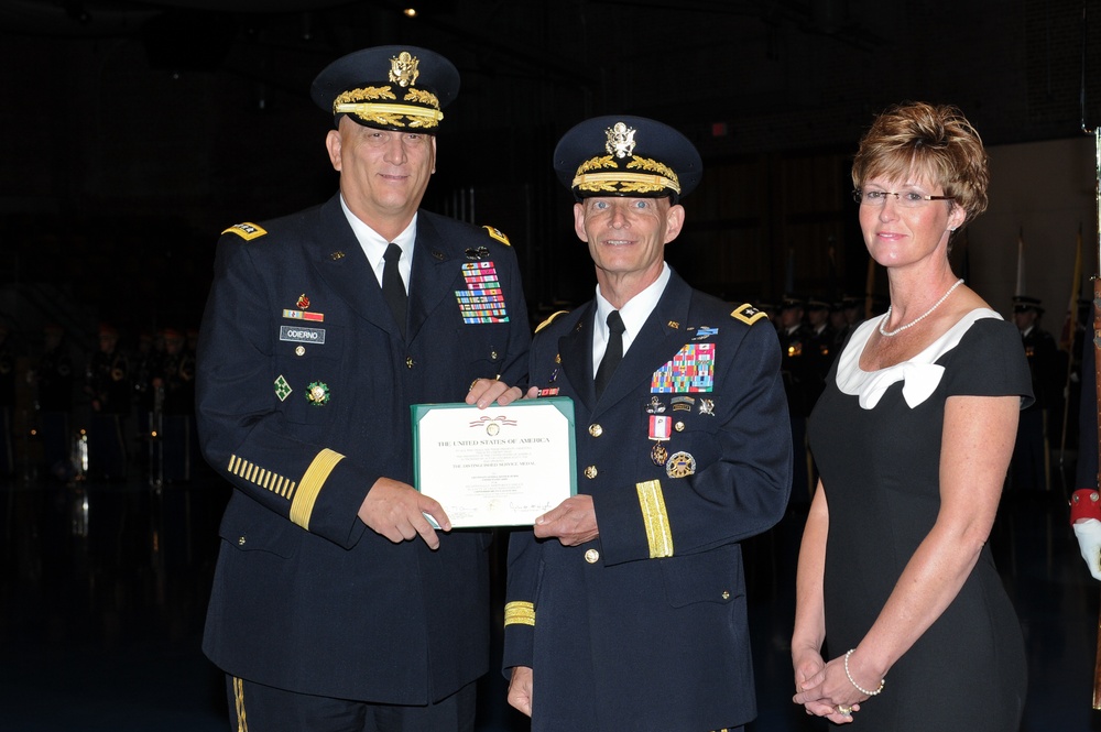 Lt. Gen. Keith Huber retirement ceremony hosted by Gen. Raymond Odierno