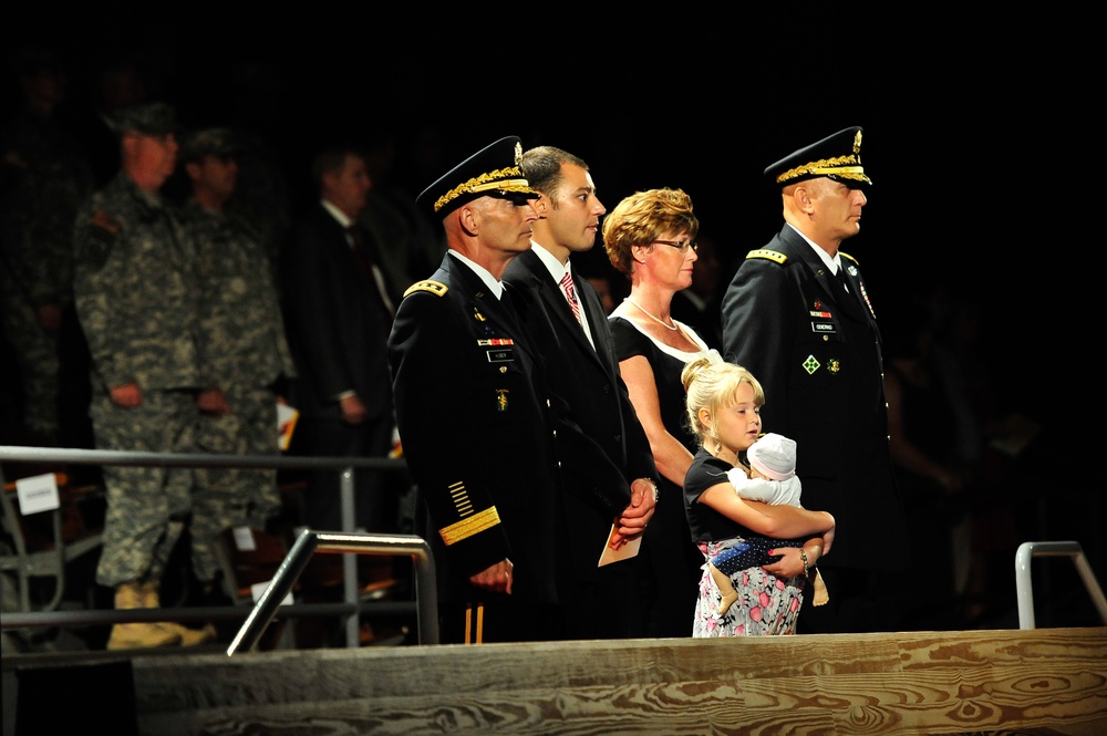 Lt. Gen. Keith Huber retirement ceremony hosted by Gen. Raymond Odierno