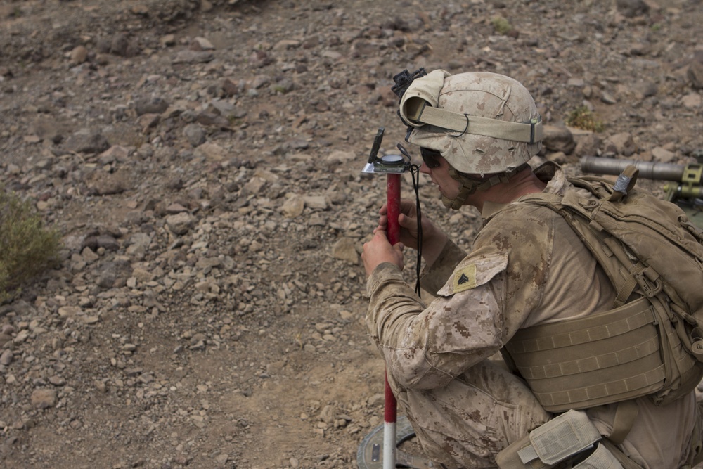 60mm mortar live-fire training