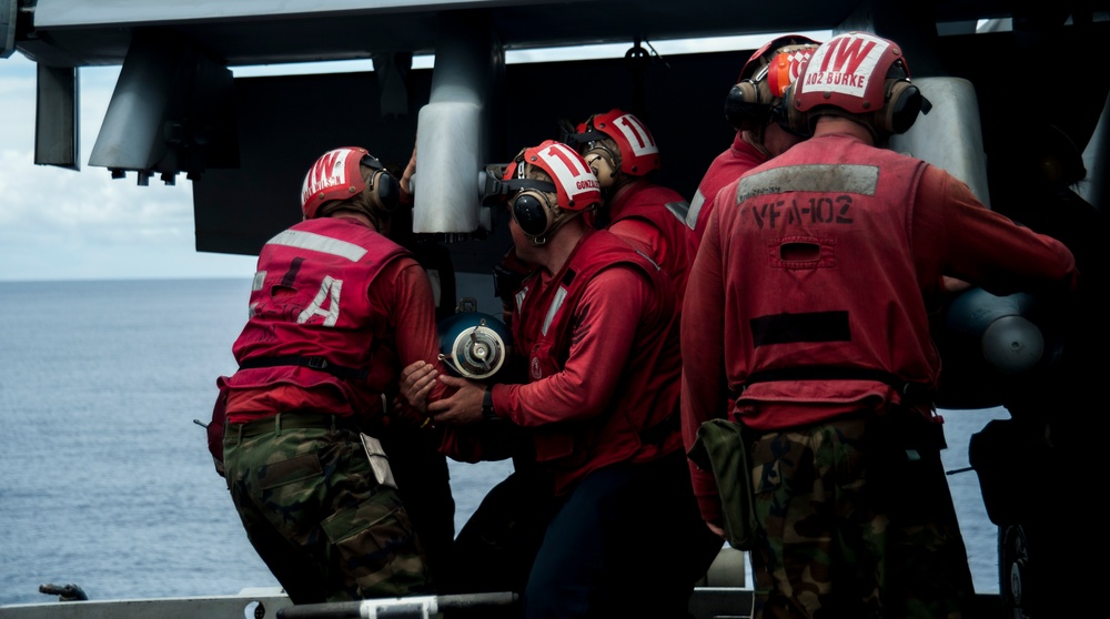 USS George Washington operations