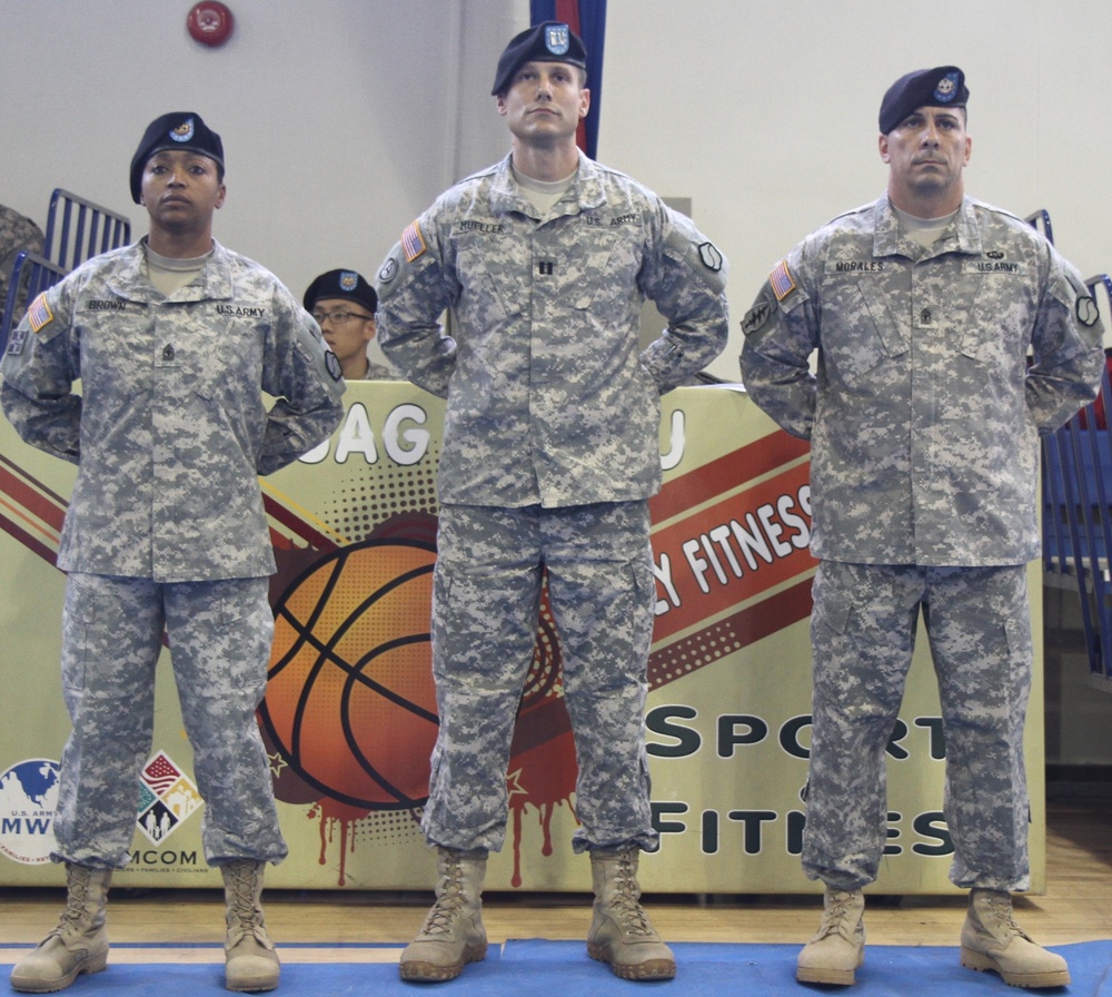 HHC 19th ESC company conducts change of responsibility ceremony