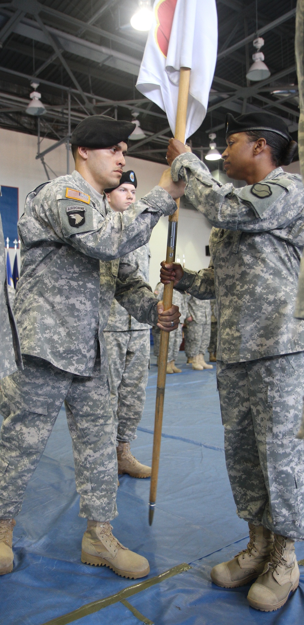 HHC 19th ESC company conducts change of responsibility ceremony