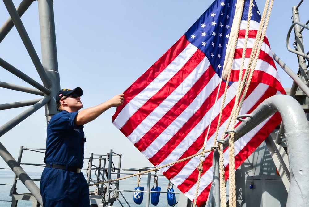 USS Monterey operations