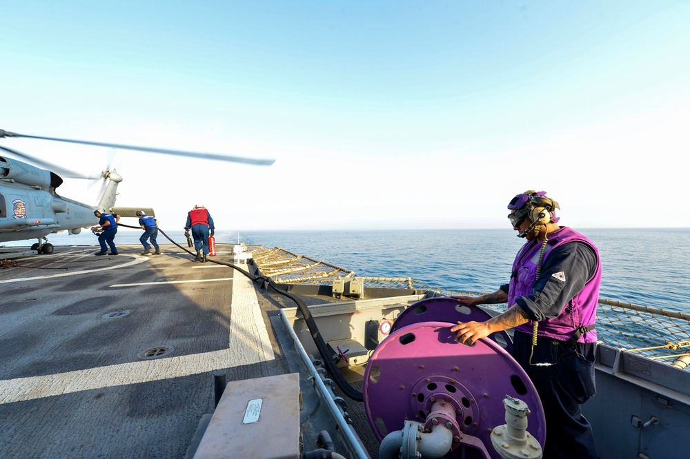 USS Monterey operations