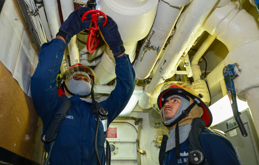 USS Monterey operations