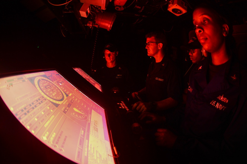 USS Monterey operations