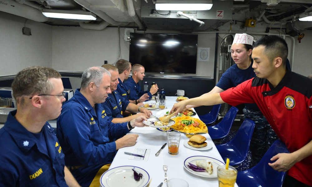 USS Monterey operations