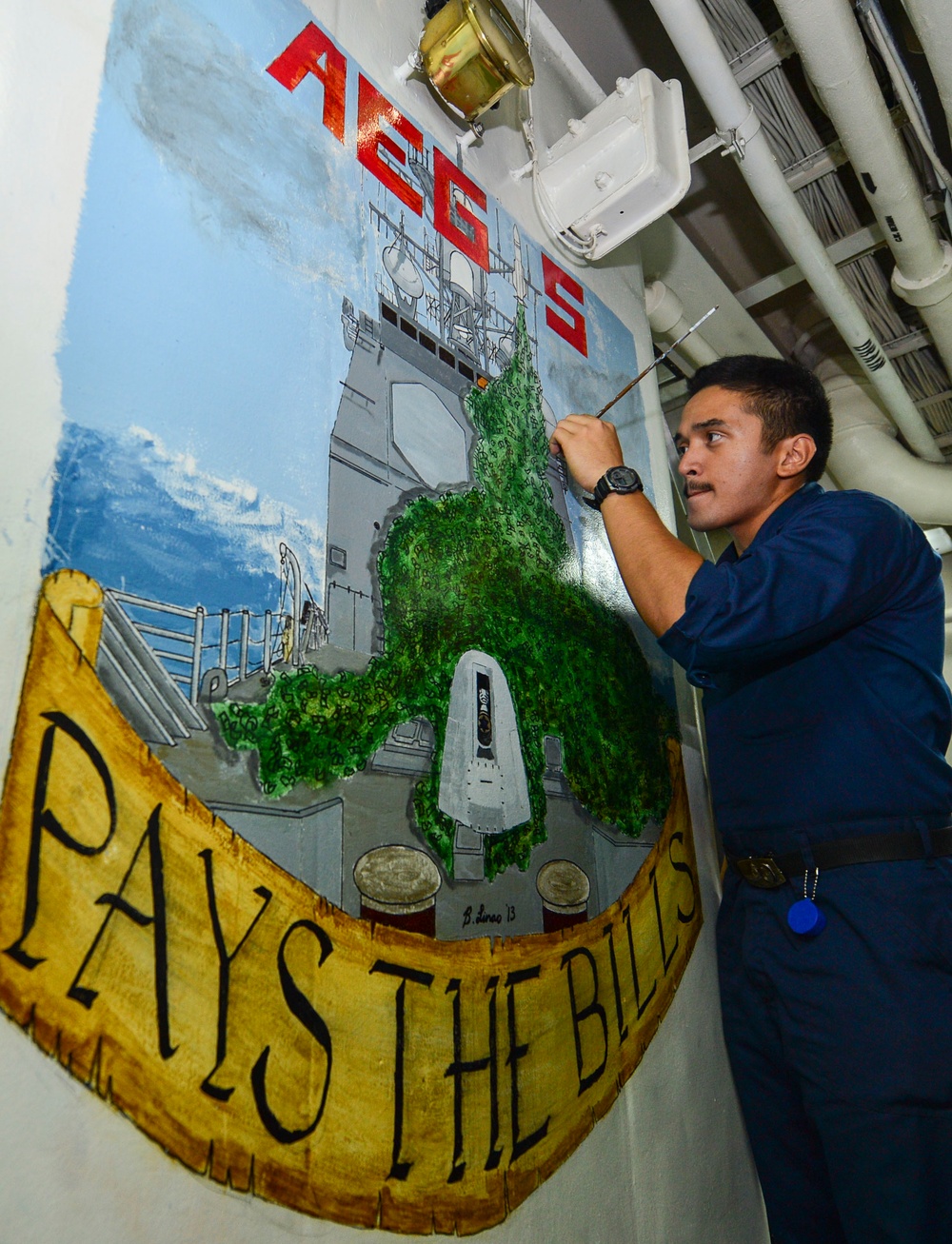 USS Monterey operations