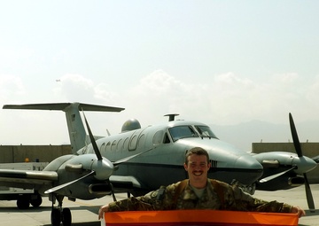 ROTC cadet, destined to be a pilot