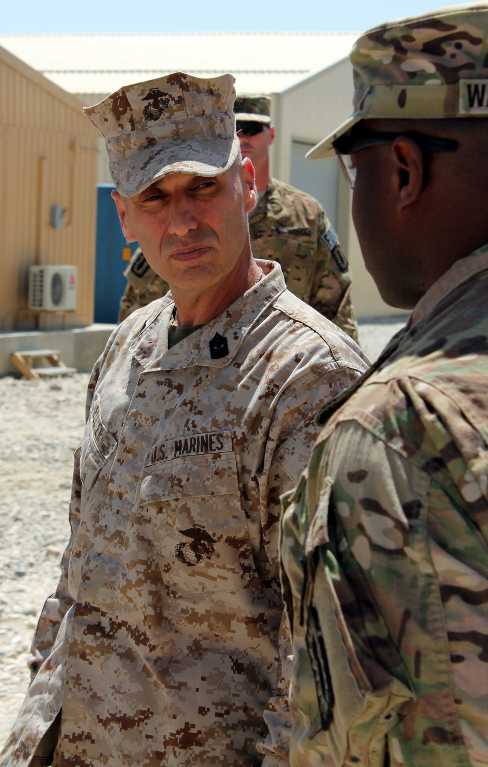 ISAF senior enlisted leader visits CJTF Paladin