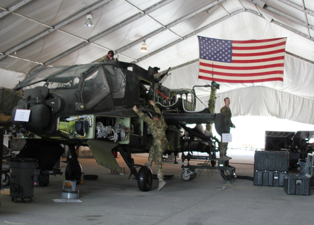 Maintenance platoon conducts overhauls, keeps aircraft mission-ready and aircrews safe
