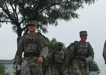 2nd Platoon, 55th Signal Company ruck march