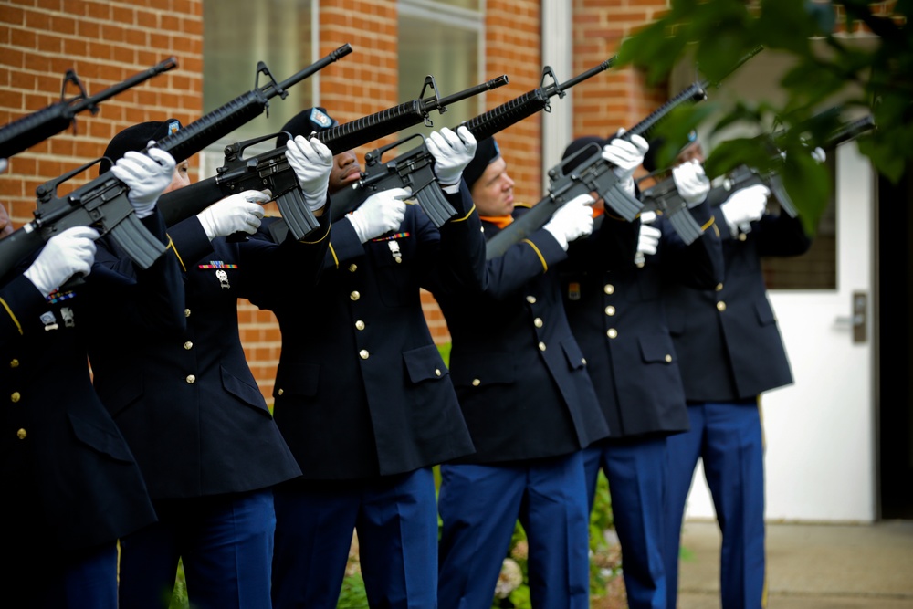 Memorial service for Spc. Hilda Clayton