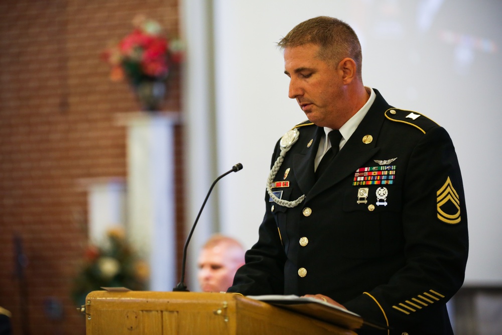 Memorial service for Spc. Hilda Clayton