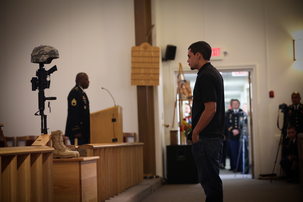 Memorial Service for Spc. Hilda Clayton