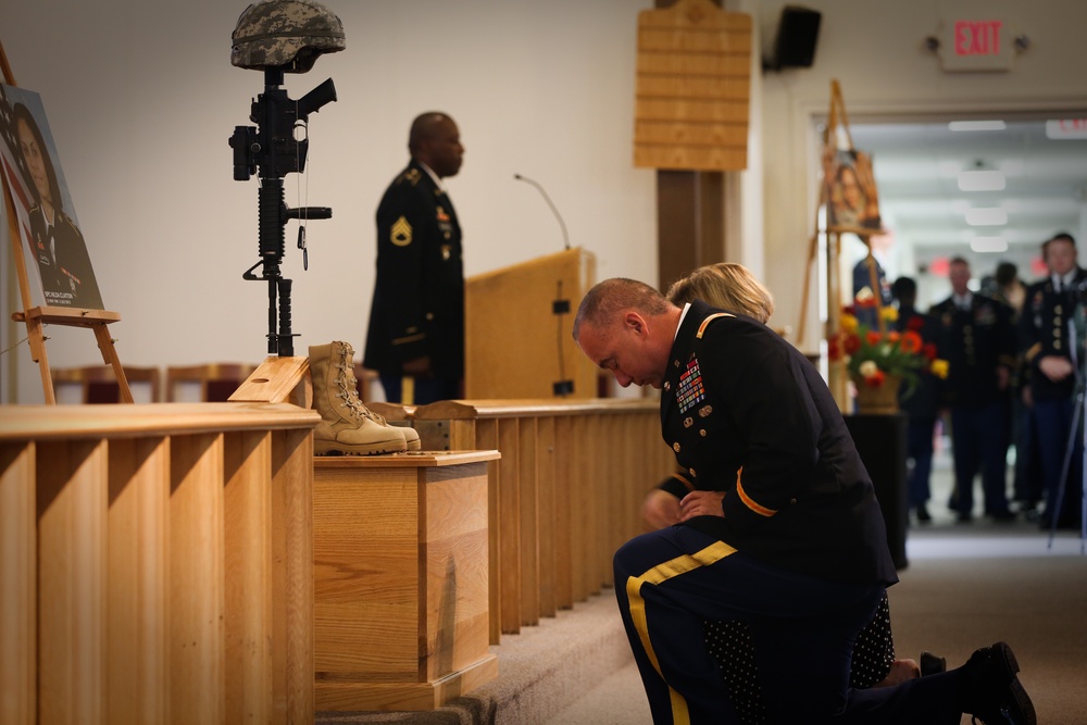 Memorial Service for Spc. Hilda Clayton