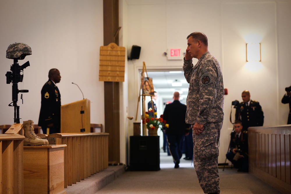 Memorial Service for Spc. Hilda Clayton