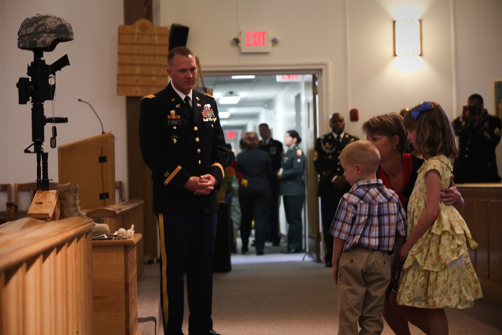 Memorial Service for Spc. Hilda Clayton