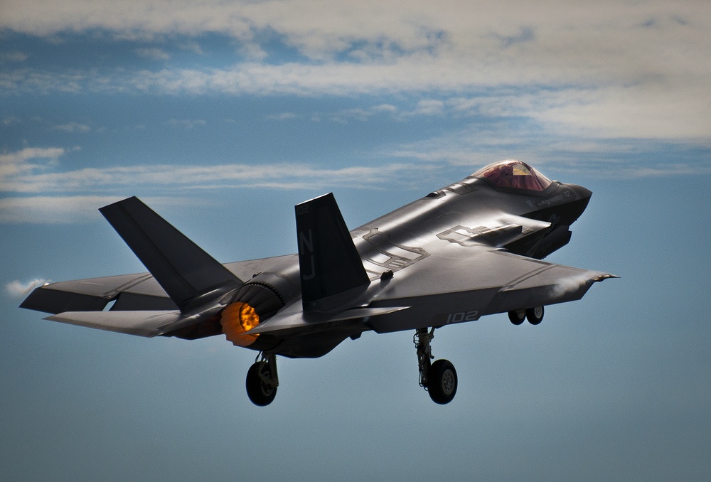 Navy launches first local F-35C sortie
