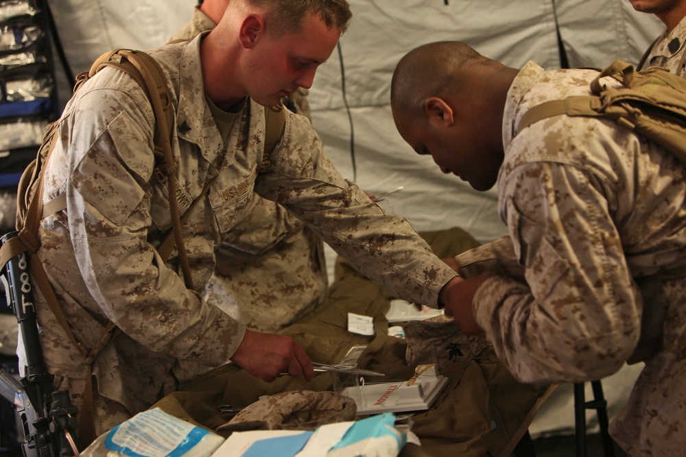 Medical Battalion conducts pre-deployment training