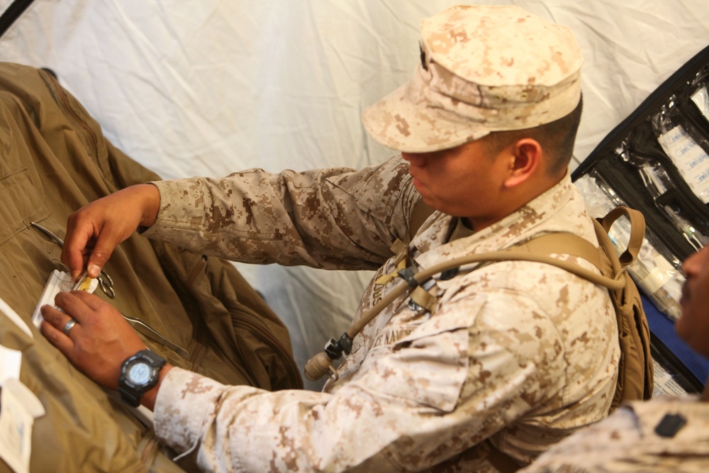 Medical Battalion conducts pre-deployment training