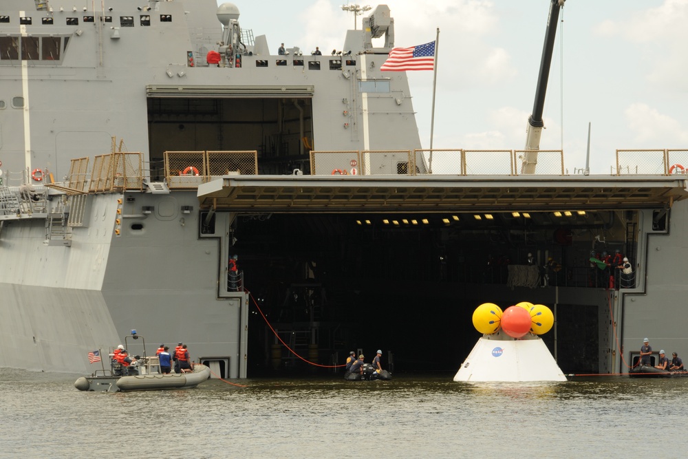 Orion recovery test