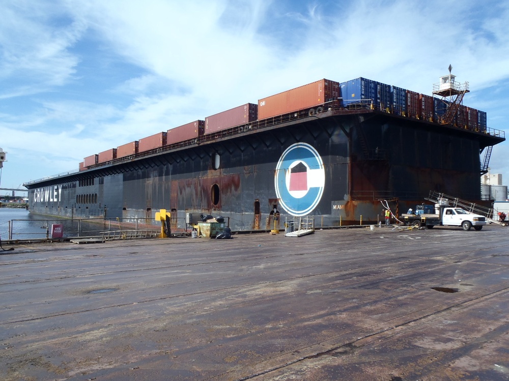 Coast Guard responds to barge incident