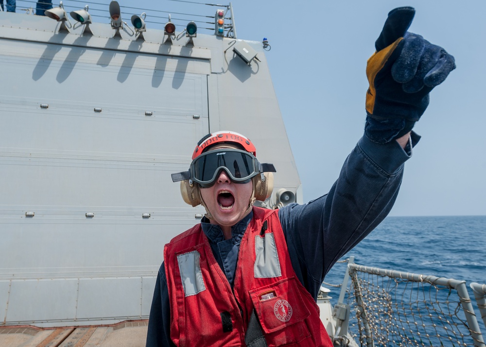 USS Stockdale operations