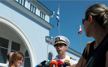 Bulkeley's commanding officer interviewed by Georgian press