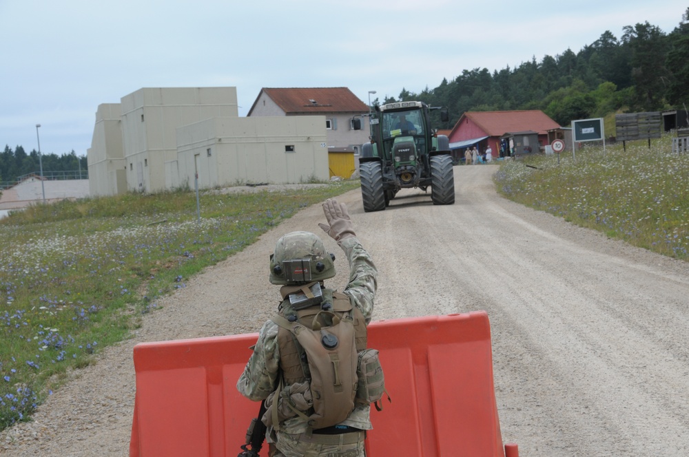 Regimental Combat Team Mission Rehearsal Exercise