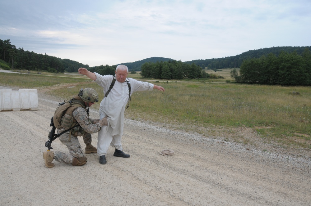 Regimental Combat Team Mission Rehearsal Exercise