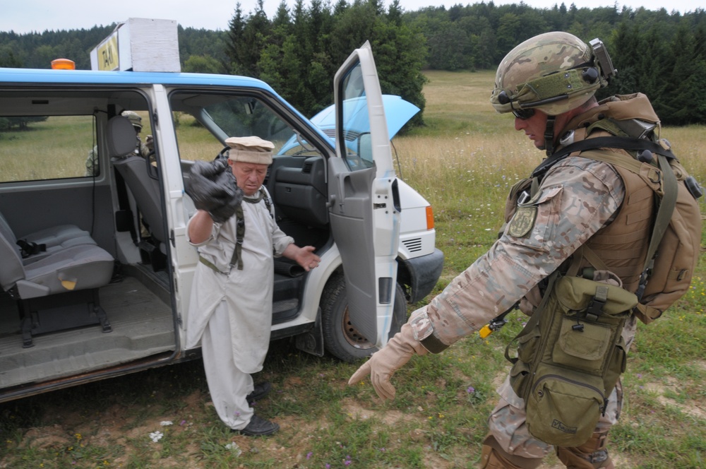 Regimental Combat Team Mission Rehearsal Exercise