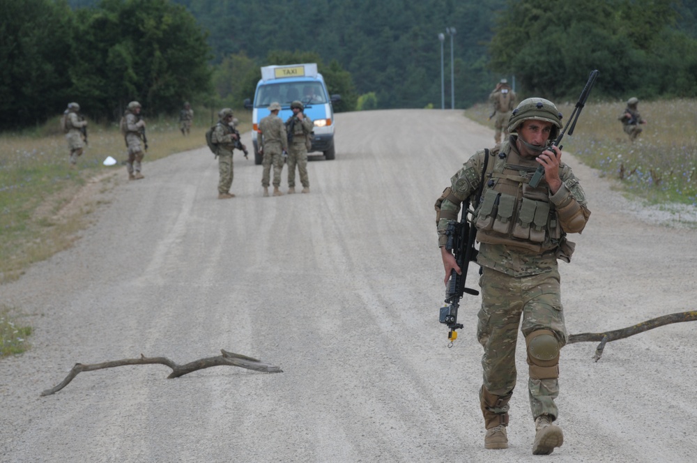 Regimental Combat Team Mission Rehearsal Exercise