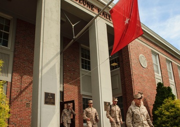 Maj. Gen. Juan G. Ayala visits Camp Lejeune