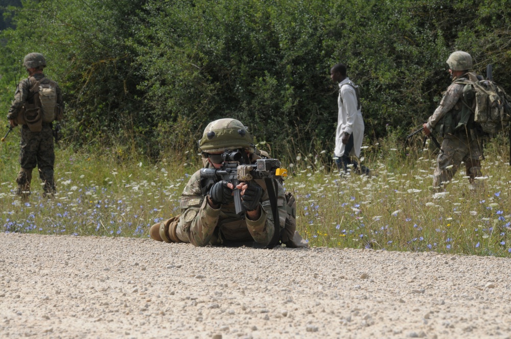 Regimental Combat Team Mission Rehearsal Exercise