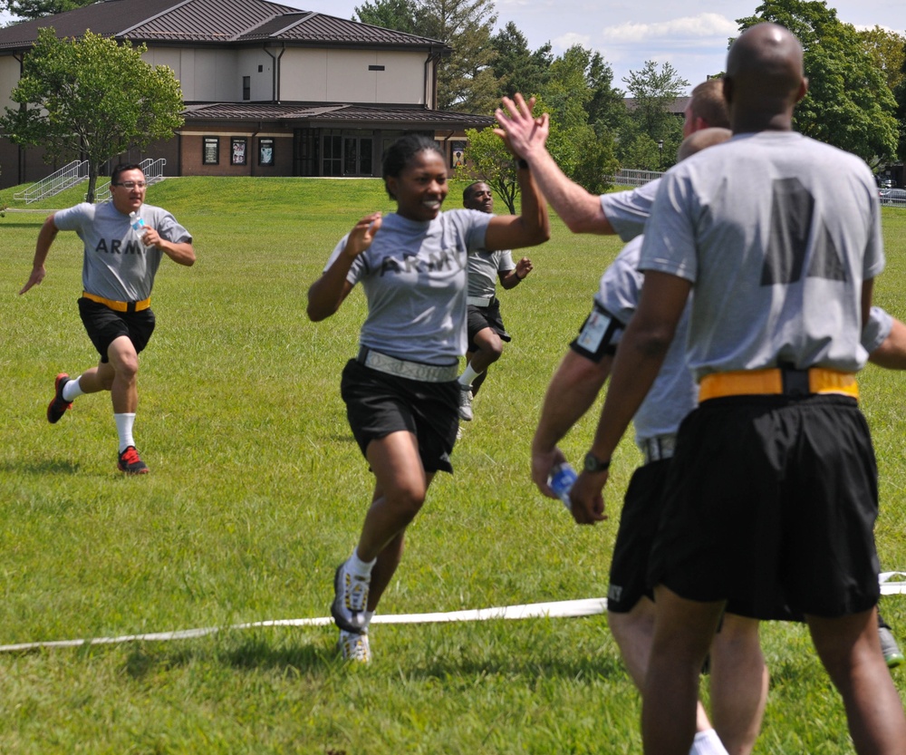 OSW soldiers sprint to the finish