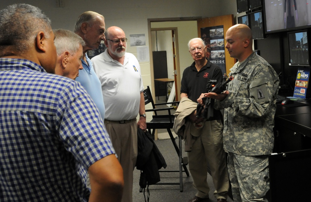 OSW Army Reserve ambassadors learn about VICE