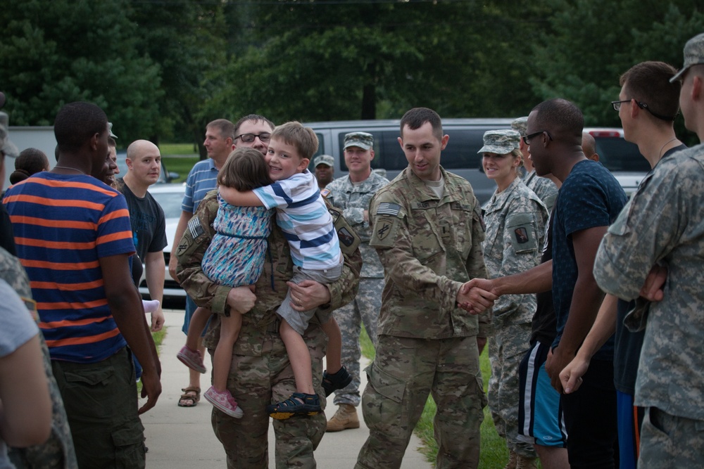 55th Signal Company (Combat Camera) 'Welcome Home' event for soldiers returning from Afghanistan